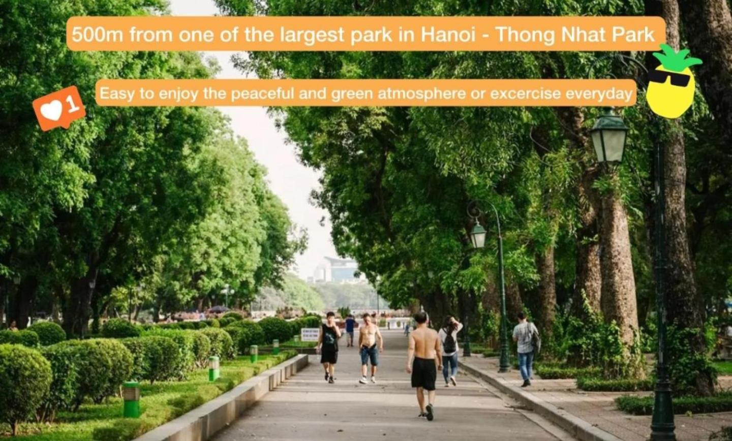 Lushstay Rooftop - Hanoi Train Station Rom bilde